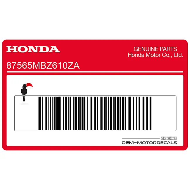 Honda-87565MBZ610ZA