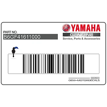 Pegatina para panel lateral, lado izquierdo