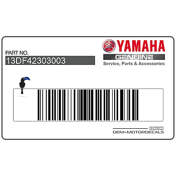 Naklejki na przednią owiewkę (czasza), zestaw