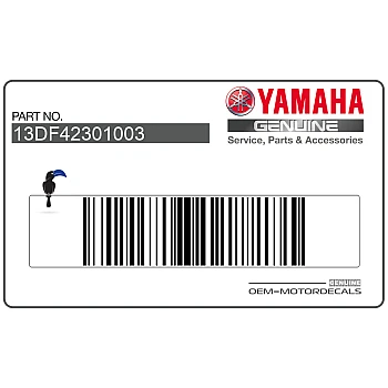 Adesivi carena anteriore superiore, set