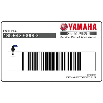 Adesivi carena anteriore superiore, set