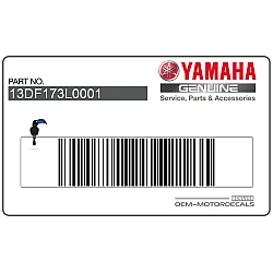 Pegatina tanque, lado izquierdo