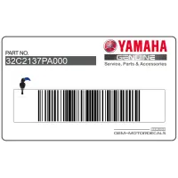 YAMAHA Tankaufkleber, Rechte Seite 32C-2137P-A0-00