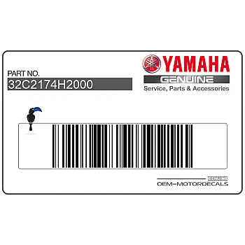 Rahmenabdeckungsaufkleber, rechte Seite