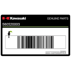 Autocollant de réservoir, côté gauche