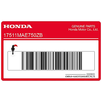 Pegatina tanque, lado derecho