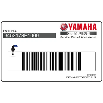 Heckverkleidung Aufkleber, Linke Seite