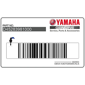 Autocollant de panneau latéral, côté gauche