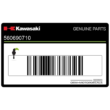 Tank cover sticker, linkerkant