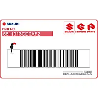 SUZUKI De pegatinas de tanque, juego 68110-13GD0-AF2