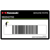 KAWASAKI Front fender decal 56054-2700