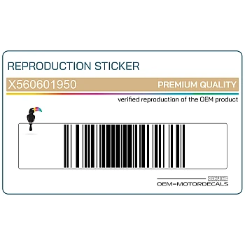 Autocollant de panneau latéral, côté gauche