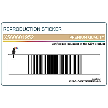 Autocollant de panneau latéral, côté droit