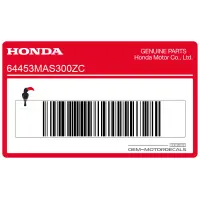 HONDA Graphique CBR de carénage inférieur, côté gauche 64453-MAS-300ZC