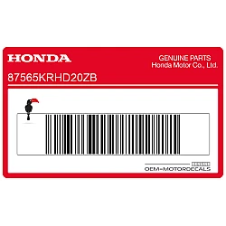 Caution label