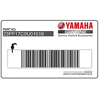 YAMAHA Autocollant 23P-F17C0-U0-10-19