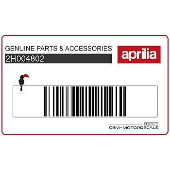 Adesivo parafango anteriore, lato destro