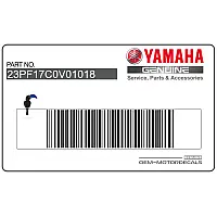 YAMAHA Autocollant 23P-F17C0-V0-10-18