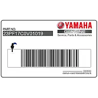 YAMAHA Autocollant 23P-F17C0-V0-10-19