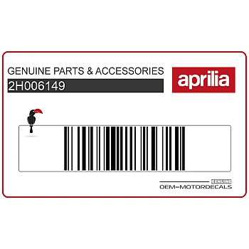 Pegatina para guardabarros delantero, lado derecho