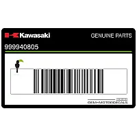 KAWASAKI De pegatinas de tanque, juego, lado derecho 99994-0805