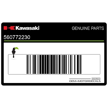 Kontpaneel sticker, linkerkant