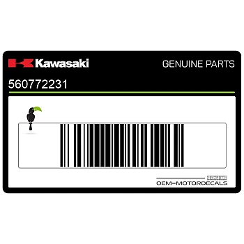 Kontpaneel sticker, rechterkant