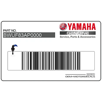 Adesivo carena anteriore superiore