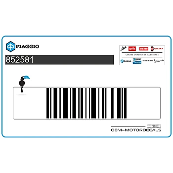 Heckverkleidung Aufkleber, Rechte Seite