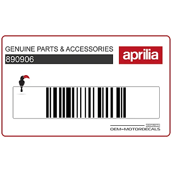 Pegatina para carenado frontal, lado izquierdo