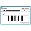Kontpaneel sticker, linkerkant