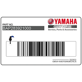 Zijpaneel sticker, rechterkant