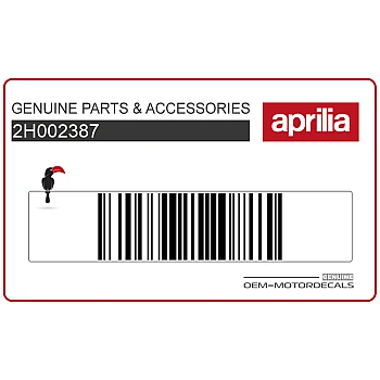 Front cowling decal, right side