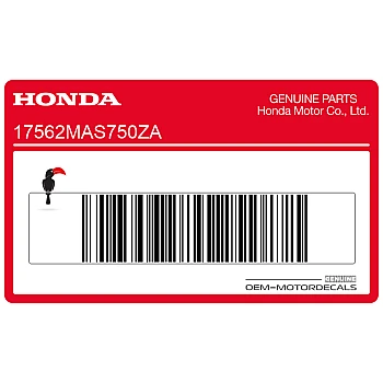 Tankaufkleber, linke Seite