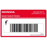 HONDA Naklejka dolnej owiewki, prawa strona 64401-MAS-750ZA
