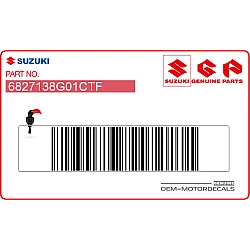 Pegatina para panel lateral, lado derecho