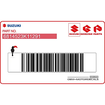 Pegatina colin, lado izquierdo