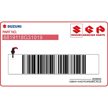 Pegatina para panel lateral, lado izquierdo