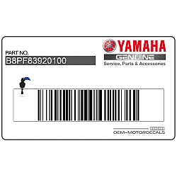 Adesivo carena anteriore superiore, lato destro