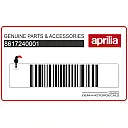Adesivo carena anteriore superiore, lato sinistro