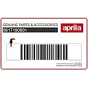 Adesivo pannello laterale, lato sinistro