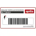 Adesivo posteriore coda carena, lato destro