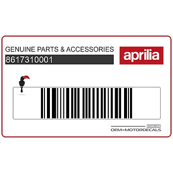 Pegatina colin, lado izquierdo