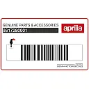 Adesivo posteriore coda carena, lato destro