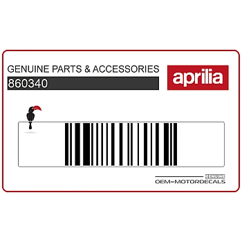 Naklejka na osłonę boczną, lewa strona