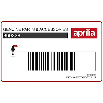 Naklejka na osłonę boczną, lewa strona