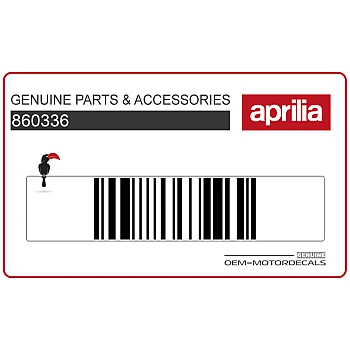 Naklejka na zbiornik, lewa strona