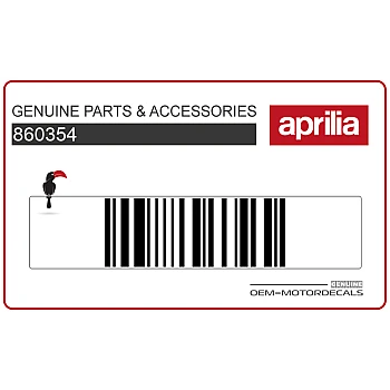 Naklejka na osłonę ramy, prawa strona