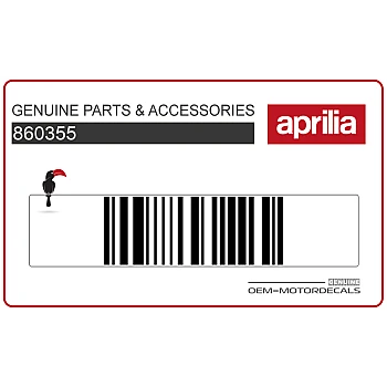 Naklejka na osłonę ramy, lewa strona