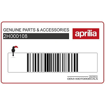 Naklejka na osłonę boczną, lewa strona